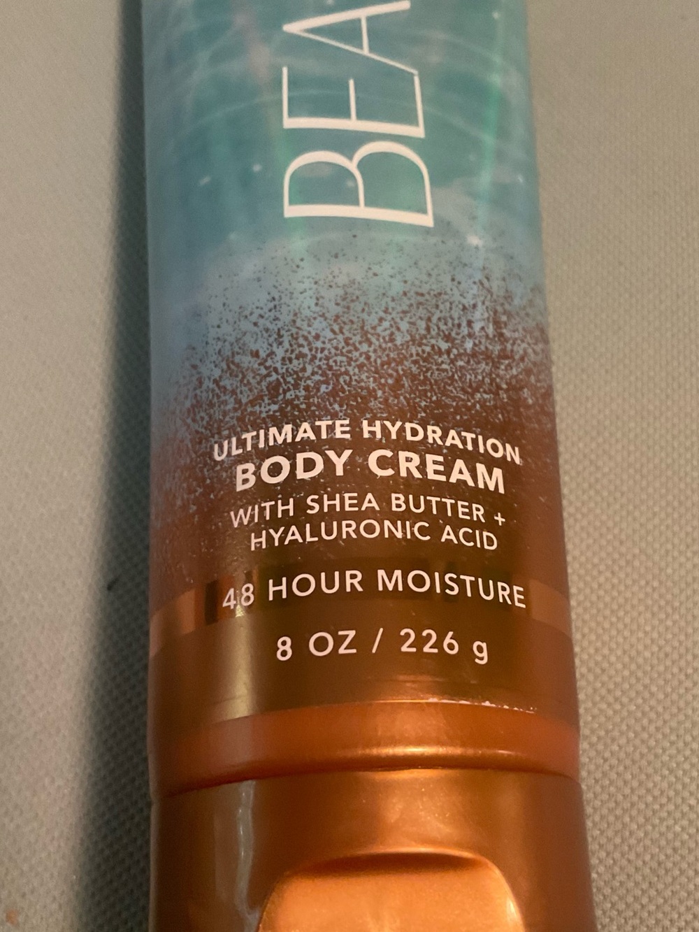 Bath and Bodyworks At The BEACH Body Cream with Shea Butter New